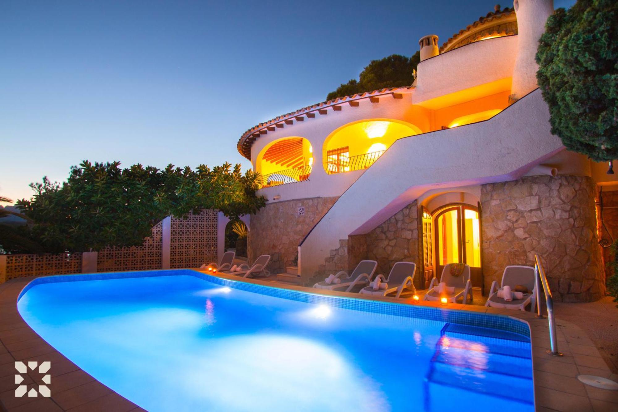 Villa Dauphin By Abahana Villas Moraira Eksteriør bilde