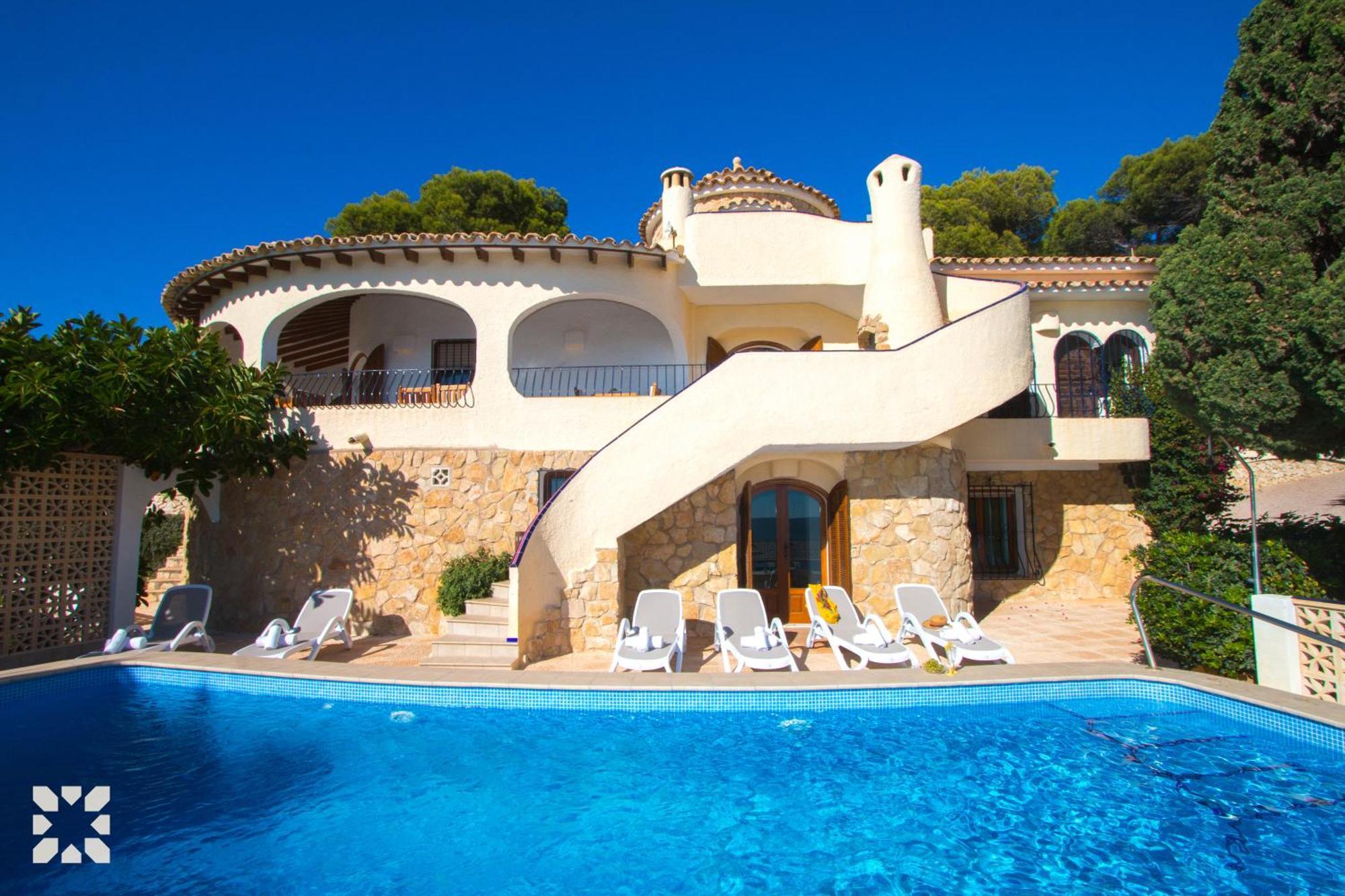 Villa Dauphin By Abahana Villas Moraira Eksteriør bilde